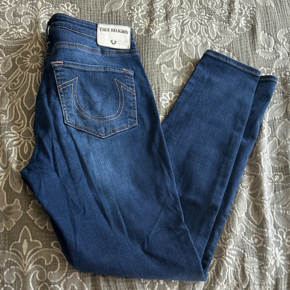 True Religion women curvy skinny jeans